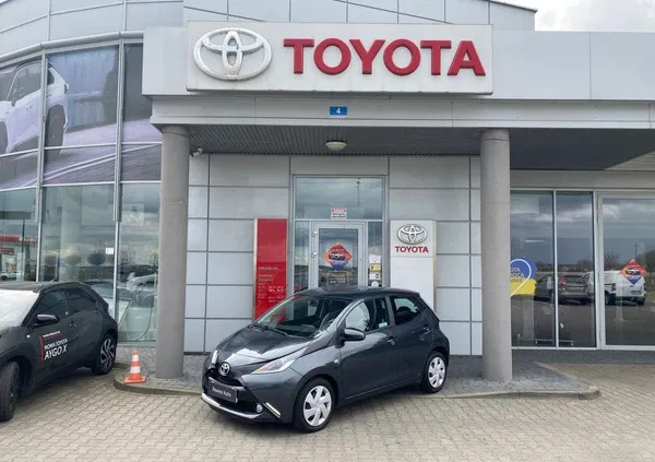 samochody osobowe Toyota Aygo cena 37500 przebieg: 115217, rok produkcji 2017 z Pilica